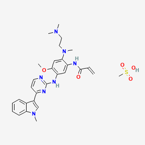 AZD-9291 (Mesylate) structure, CAS 1421373-66-1