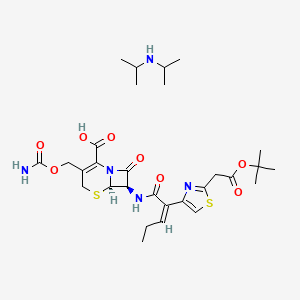 Boc-Cefcapene.DIPA structure, CAS 153012-37-4