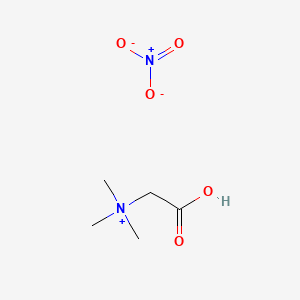carboxymethyl)trimethylammonium nitrate structure, CAS 93778-42-8
