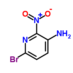 6-bromo-2-nitropyridin-3-amine structure, CAS 1211333-10-6