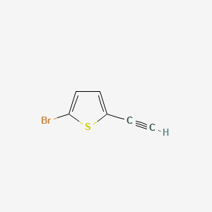 5-BROMO-2-ETHYNYL-THIOPHENE structure, CAS 105995-73-1