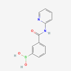 3-(2-PyridylcarbaMoyl)benzeneboronic acid, 97% structure, CAS 874459-98-0