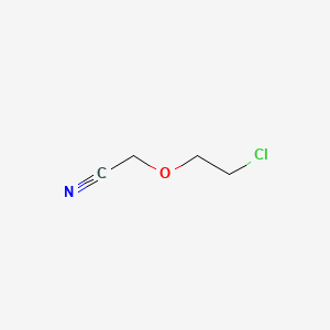 2-chloroaethoxyacetonitrile structure, CAS 31250-08-5