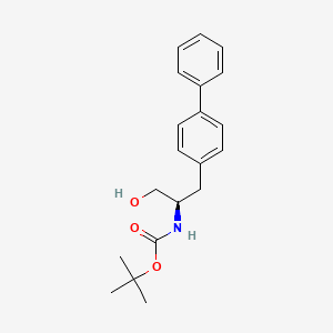 N-Boc,(2R)-{[(1-(1,1-biphenyl)-4-yl]-2-amino-3-3-propanol structure, CAS 1426129-50-1