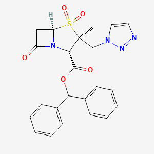 Tazobactam Diphenylmethyl Ester structure, CAS 89789-07-1