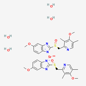 Esomeprazole Strontium structure, CAS 934714-36-0