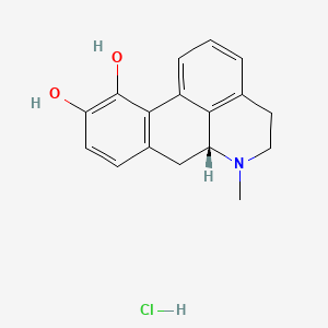 APOMORPHINE HYDROCHLORIDE structure, CAS 314-19-2