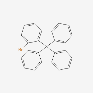 1-BroMo-9,9'-spirobi[9H-fluorene] structure, CAS 1450933-18-2