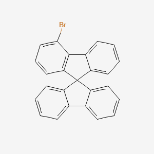 4-bromo-9,9'-Spirobi[9H-fluorene structure, CAS 1161009-88-6