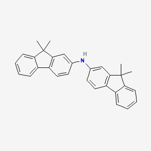 Bis-(9,9-diMethyl-9H-fluoren-2-yl)-aMine structure, CAS 500717-23-7