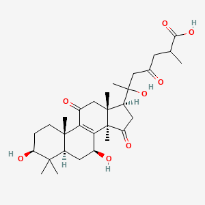 Ganoderic acid I structure, CAS 98665-20-4