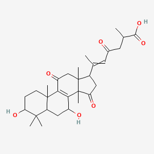 Ganoderenic Acid B structure, CAS 100665-41-6