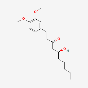 methyl-6-gingerol structure, CAS 2A-1166972