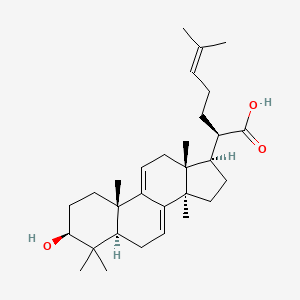 Dehydrotrametenolic acid structure, CAS 29220-16-4