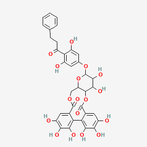 Thonningianin B structure, CAS 271579-12-5