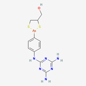 melarsoprol structure, CAS 494-79-1