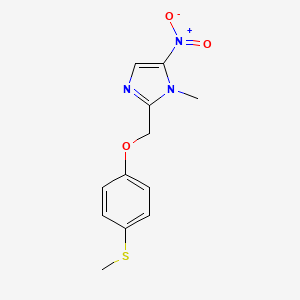 Fexinidazole structure, CAS 59729-37-2