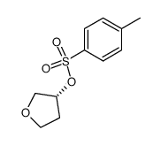 (R)-tetrahydrofuran-3-yl 4-methylbenzenesulfonate structure, CAS 219823-47-9