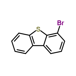 4-BROMODIBENZOTHIOPHENE structure, CAS 97511-05-2