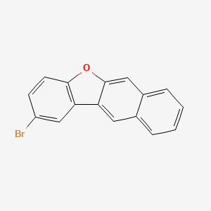 2-broMobenzo[b]-naphtho[2,3-d]furan structure, CAS 1627917-16-1