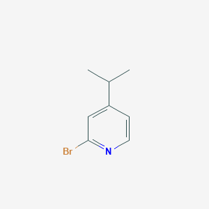 2-bromo-4-isopropylpyridine structure, CAS 1086381-43-2