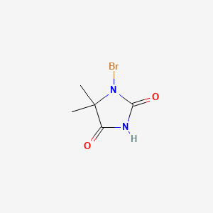 1-Bromo-5,5-Dimethyl Imidazolidine-2,4-Dione structure, CAS 7072-23-3
