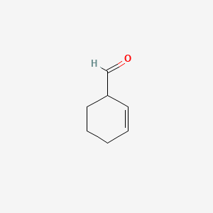 2-Cyclohexene-1-carboxaldehyde structure, CAS 42540-33-0