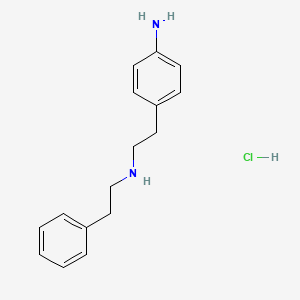 Mirabegron Impurity structure, CAS 1581285-26-8