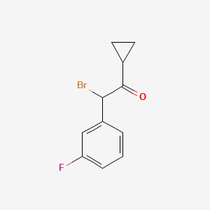 Des. Fluoro prasugrel structure, CAS 1359829-72-3