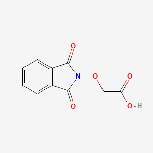 2-((1,3-dioxoisoindolin-2-yl)oxy)acetic acid structure, CAS 134724-87-1