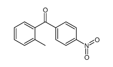 (4-nitrophenyl)(o-tolyl)methanone structure, CAS 1218-88-8
