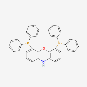 4,6-BIS(DIPHENYLPHOSPHINO)PHENOXAZINE structure, CAS 261733-18-0