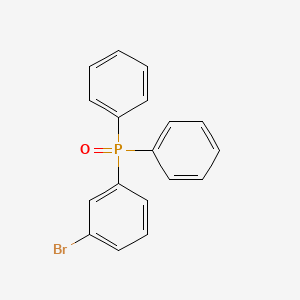 (3-bromophenyl)diphenylphosphine oxide structure, CAS 10212-04-1