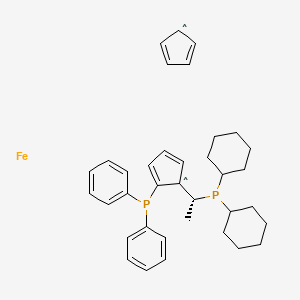 (R)-(S)-JOSIPHOS structure, CAS 155806-35-2