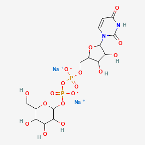 URIDINE 5'-DIPHOSPHOGLUCOSE DISODIUM SALT structure, CAS 117756-22-6