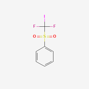 DifluoroiodoMethyl phenyl sulfone structure, CAS 802919-90-0