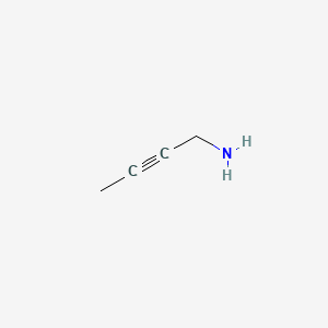 but-2-yn-1-amine structure, CAS 41282-40-0