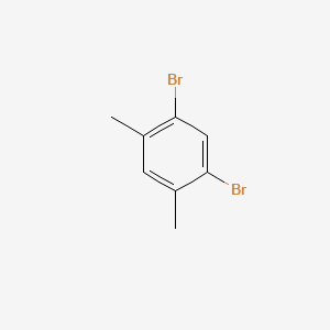 1,5-dibromo-2,4-dimethylbenzene structure, CAS 615-87-2