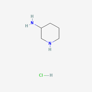 piperidin-3-amine hydrochloride structure, CAS 127294-75-1