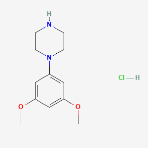 1-(3,5-Dimethoxyphenyl)piperazine HCl structure, CAS 1993148-46-1