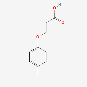 3-(p-tolyloxy)propanoic acid structure, CAS 25173-37-9
