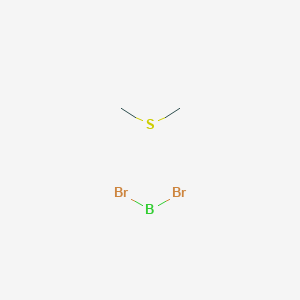 DIBROMOBORANE DIMETHYL SULFIDE COMPLEX structure, CAS 55671-55-1