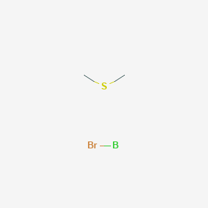 MONOBROMOBORANE-METHYL SULFIDE COMPLEX structure, CAS 55652-52-3