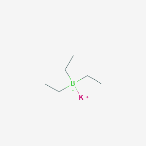 POTASSIUM TRIETHYLBOROHYDRIDE structure, CAS 22560-21-0
