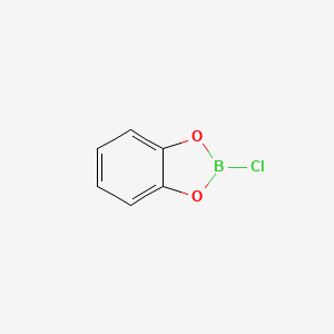 2-CHLORO-1,3,2-BENZODIOXABOROLE structure, CAS 55718-76-8
