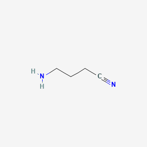 4-Aminobutyronitrile structure, CAS 32754-99-7