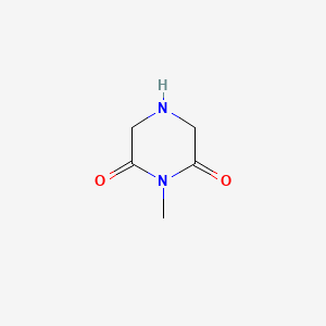 1-Methylpiperazine-3,5-Dione structure, CAS 62828-00-6