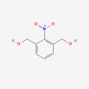 [3-(Hydroxymethyl)-2-nitrophenyl]methano structure, CAS 16578-60-2