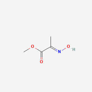METHYL (2E)-2-(HYDROXYIMINO)PROPANOATE structure, CAS 199434-50-9