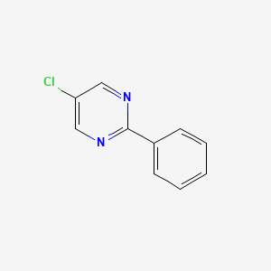 5-chloro-2-phenylpyrimidine structure, CAS 34771-50-1